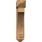 Ekena Millwork Imperial Arts and Crafts Rough Sawn Bracket w/ Offset Brace, Western Red Cedar, 8"W x 40"D x 40"H BKT0806X40X40IMP03RWR - alternate 3